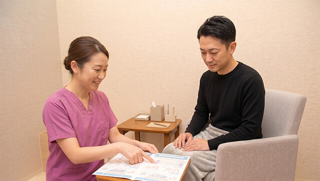 説明の様子