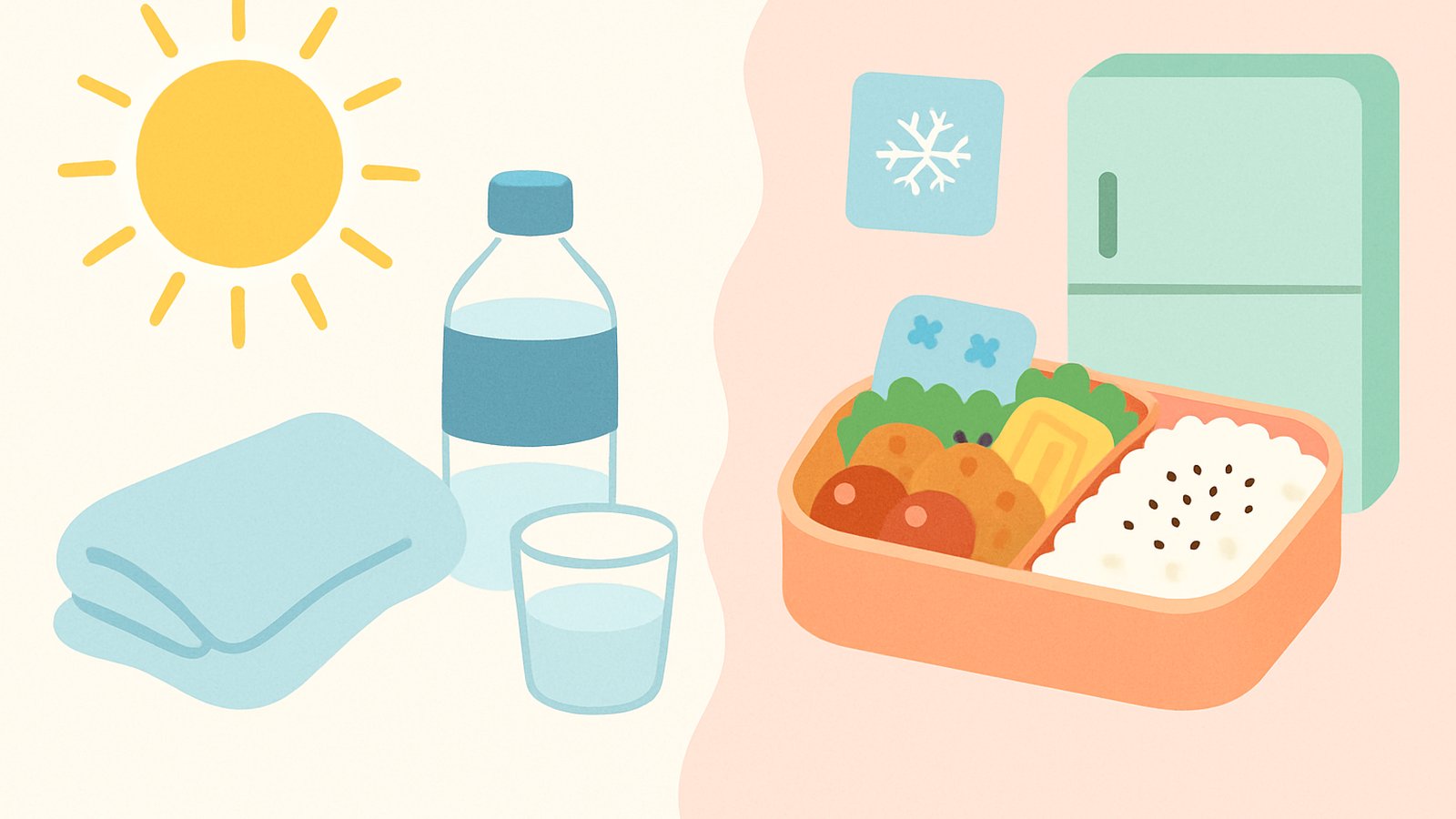夏の下痢は食中毒だけじゃない？熱中症との見分け方