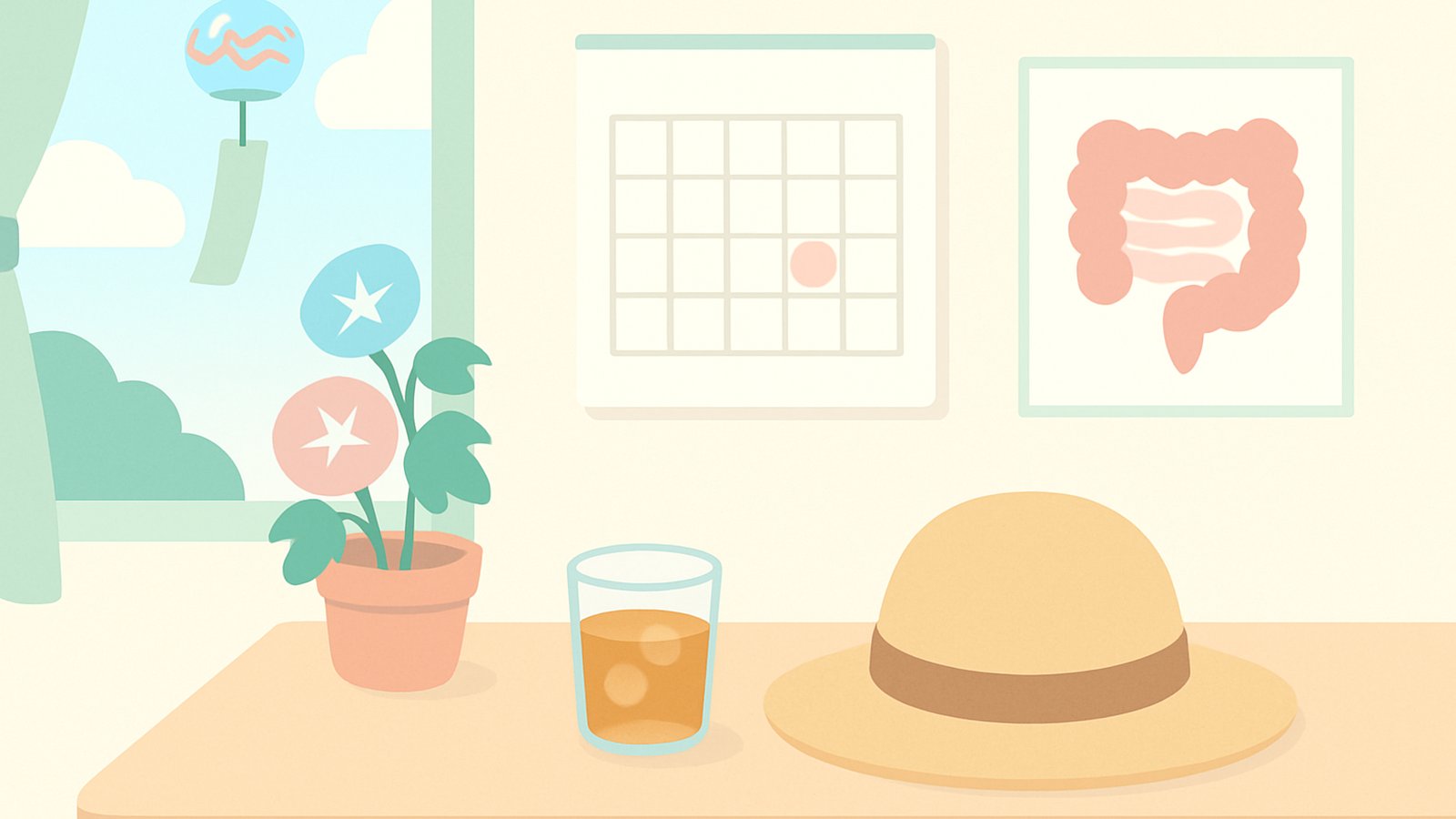 夏休み・お盆に大腸カメラを受けるなら｜検査までの段取りと休みの入れ方